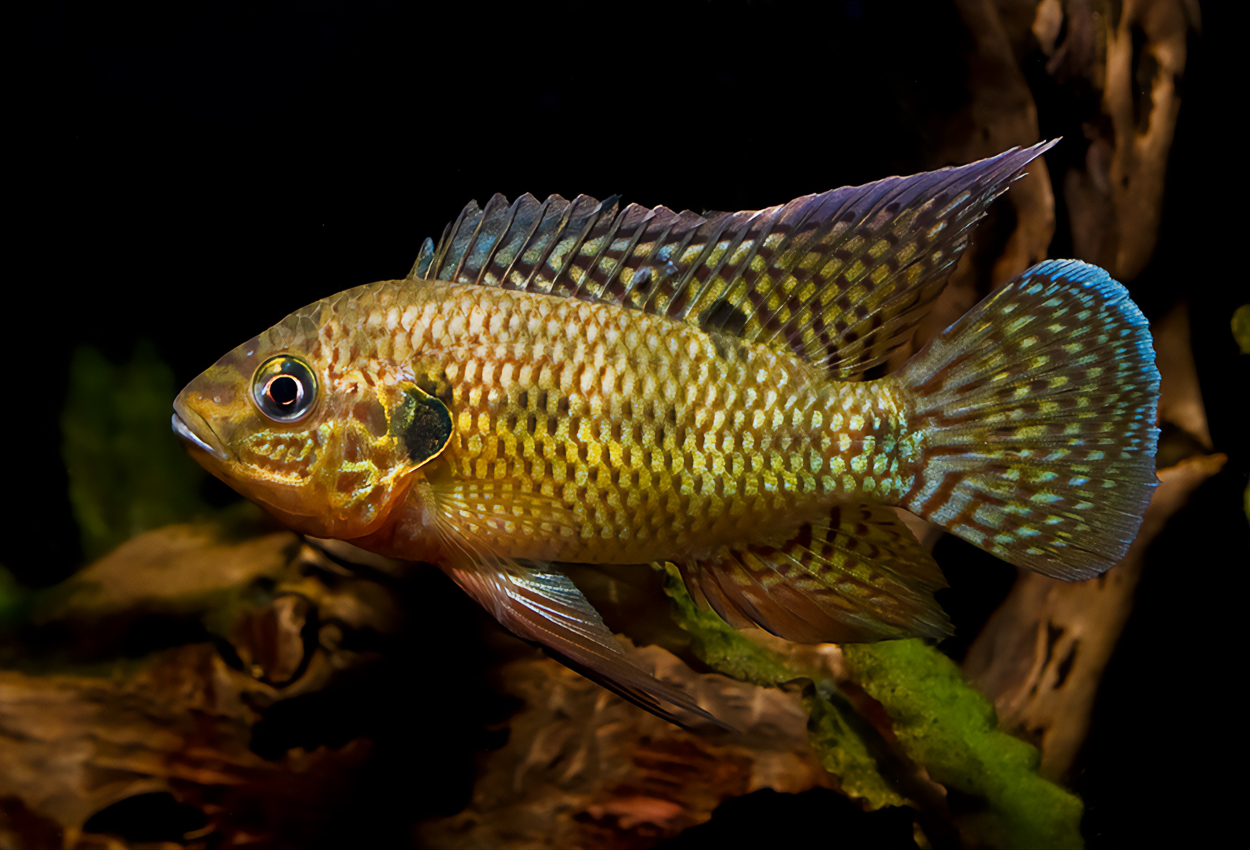 Svartbandad pelmatochromis