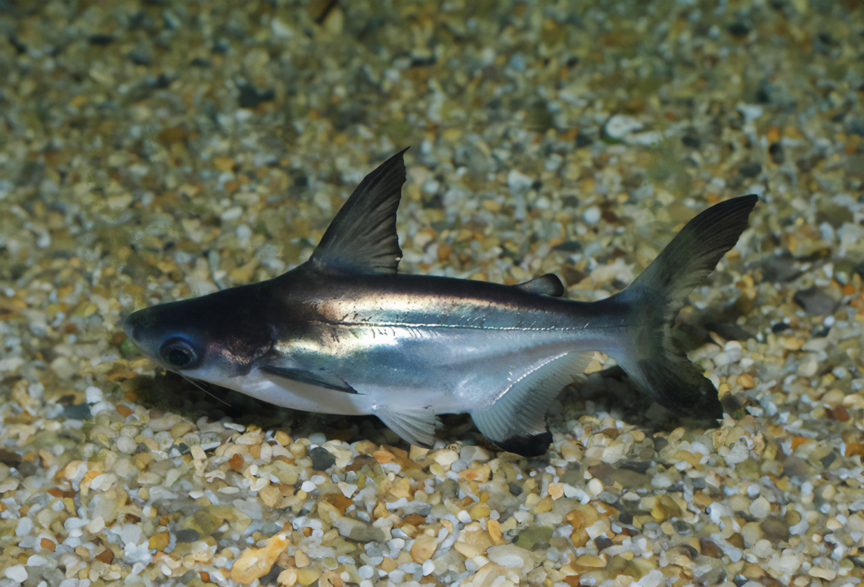 Foto på fisken Pangasius sanitwongsei