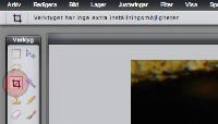 Beskära bild i pixlr