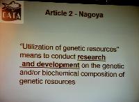 Seminarier. Keith Davenport. Nagoya, Benefit Sharing and the Industry.