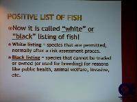 Seminarier. Gerald Bassleer. EU legislation: potential restricted trade risks and the implications o