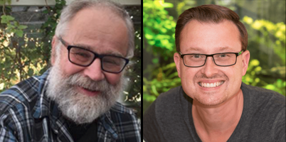 Bild på Kjell och Christian
