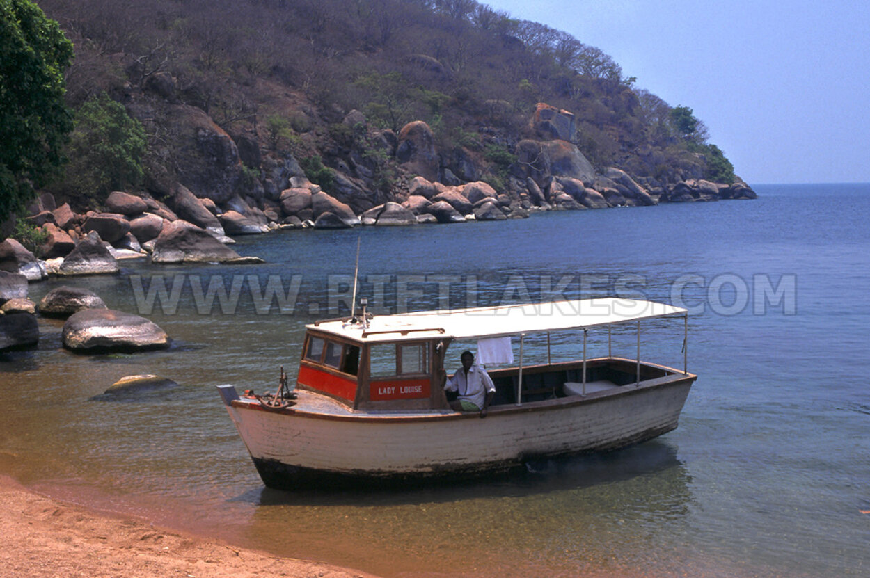 Lady Louise vid Mumbo Island