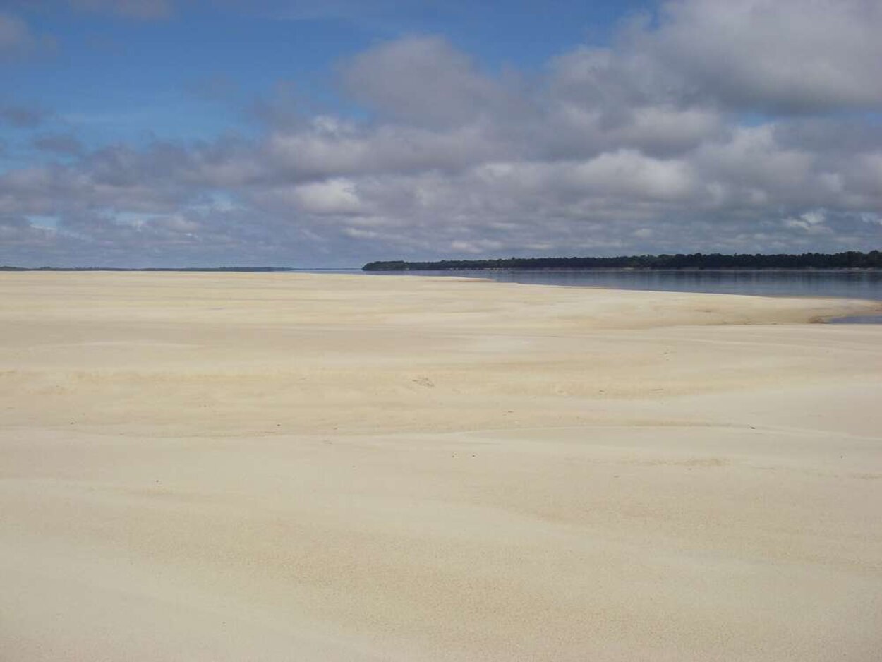 Sandstrand i Rio Negro